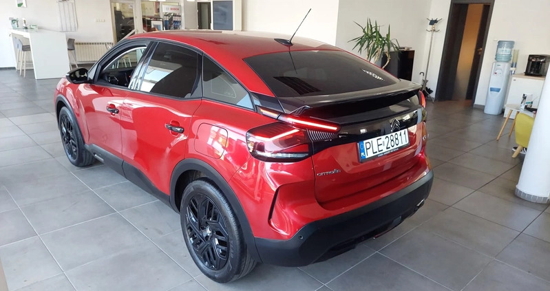 Citroen C4 cena 83500 przebieg: 45103, rok produkcji 2021 z Chojnice małe 301